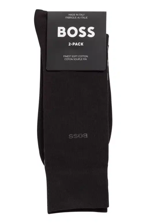 Boss 2-Pack Socks Black