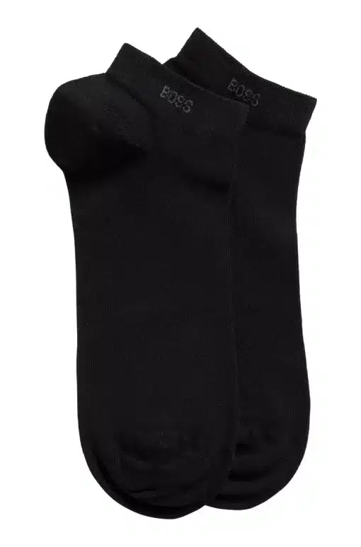 Boss 2-Pack Logo Socks Black