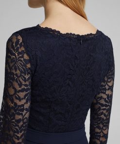 Esprit Chiffon Dress Navy