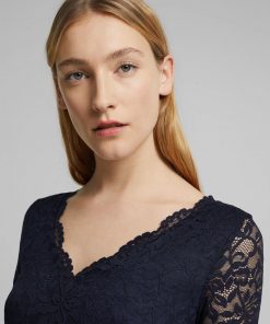 Esprit Chiffon Dress Navy