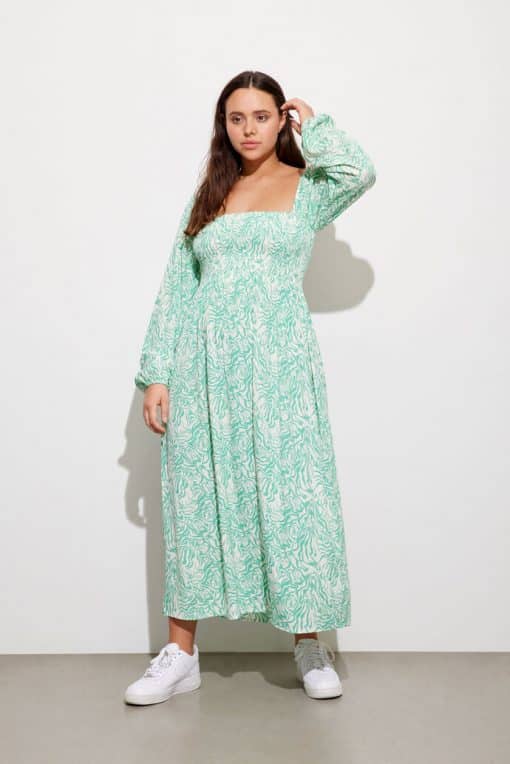 Envii Enzinnia Dress Emerald Zebra