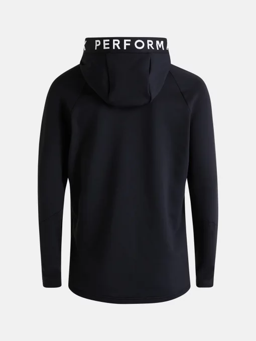 Peak Performance Rider Zip Hood Men Black