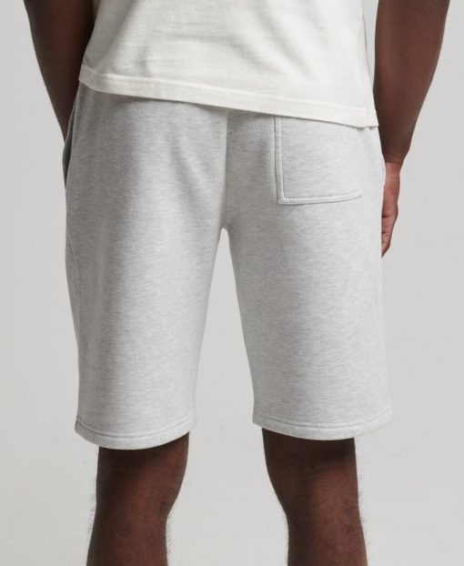 Superdry Vintage Athletic Shorts Glacier Grey Marl