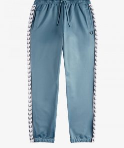 Fred Perry Taped Track Pants Ash Blue
