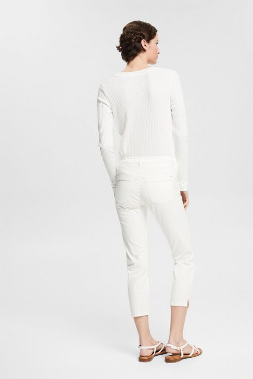 Esprit Capri Pants White