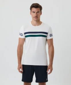 Björn Borg 3-Pack T-shirt Black/White/Green