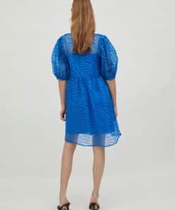 Vila Zebra 2/4 Dress French Blue
