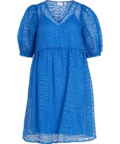 Vila Zebra 2/4 Dress French Blue
