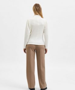 Selected Femme Bea Ls Top White