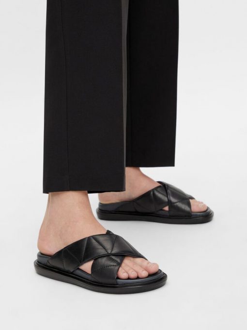 Bianco Biafrancine Sandals Black