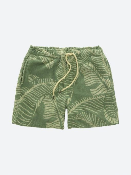 OAS Banana Leaf Terry Shorts