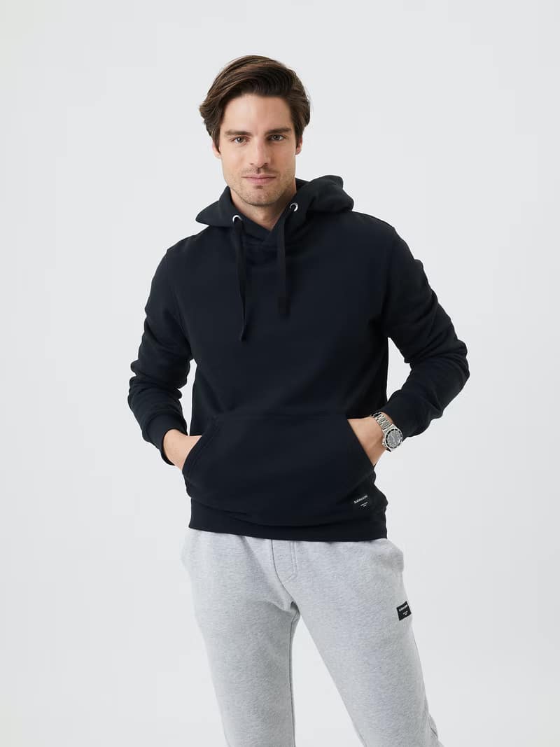 Mens black borg hoodie online