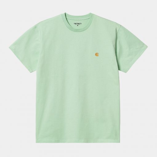 Carhartt S/S chase T-shirt Pale Spearmint