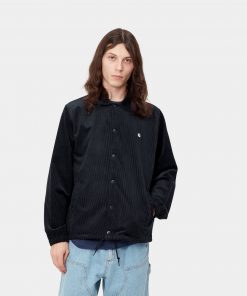 Carhartt Corduroy Coach Jacket Dark Navy