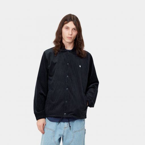 Carhartt Corduroy Coach Jacket Dark Navy