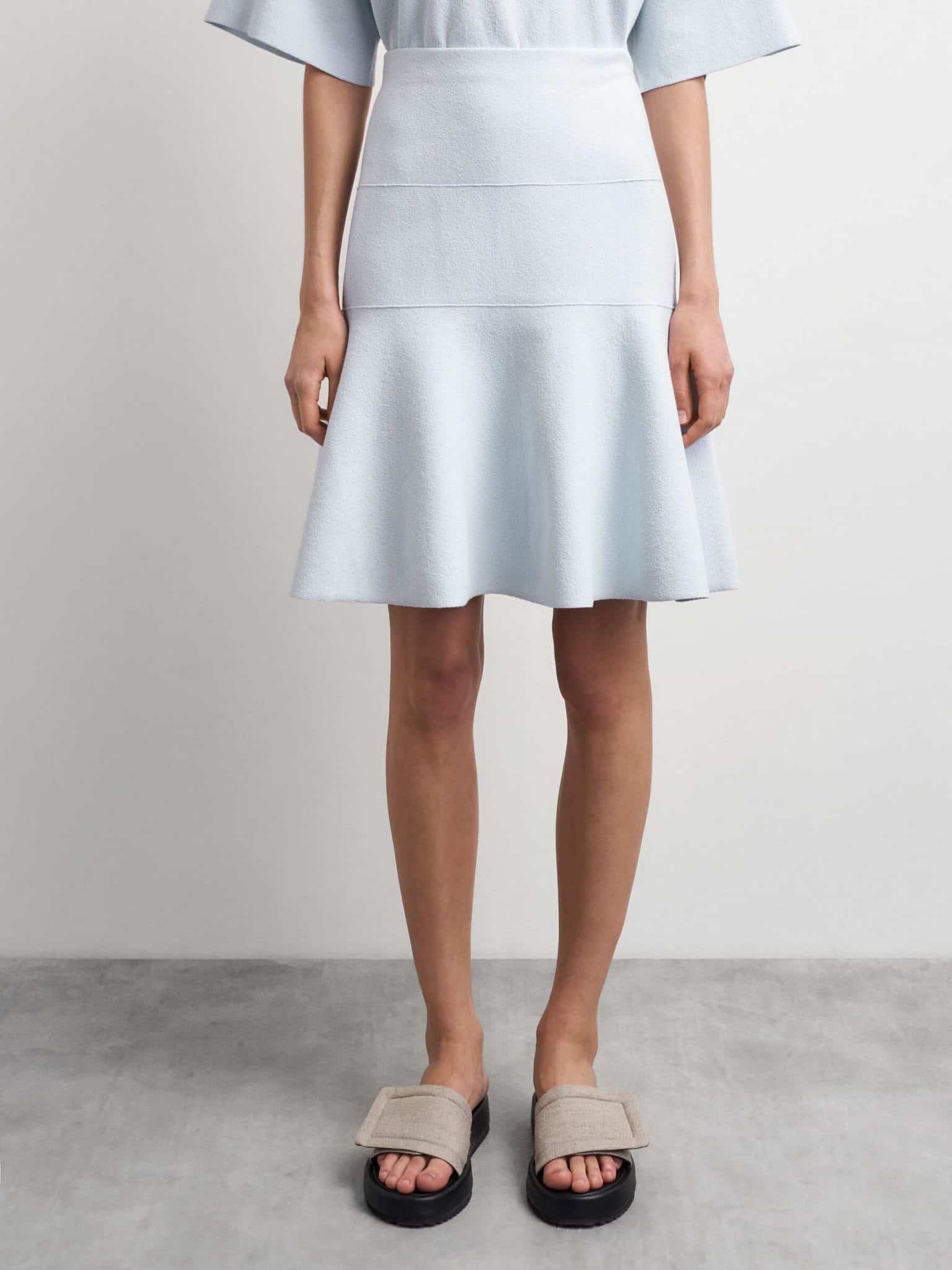 Buy Tiger of Sweden Edwige Skirt Ice Blue - Scandinavian
