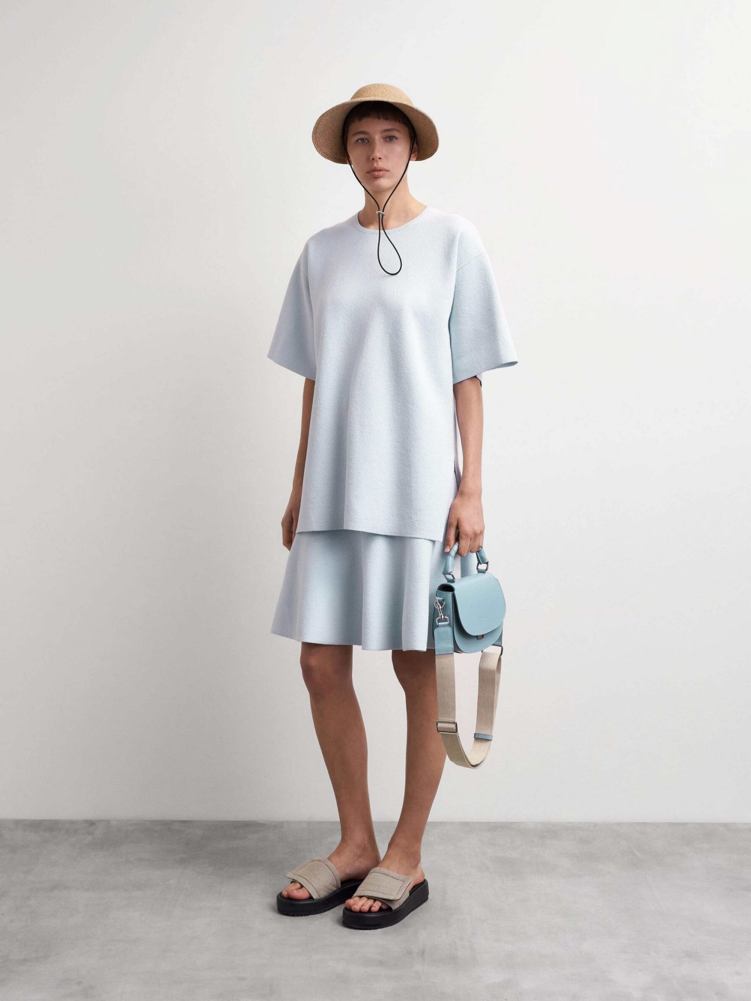 Buy Tiger of Sweden Edwige Skirt Ice Blue - Scandinavian
