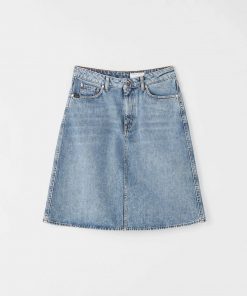 Tiger of Sweden Liz Denim Skirt Medium Blue