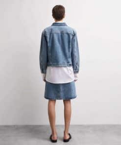 Tiger of Sweden Liz Denim Skirt Medium Blue