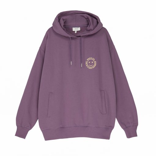 Makia Dizzy Hooded Sweatshirt Grape