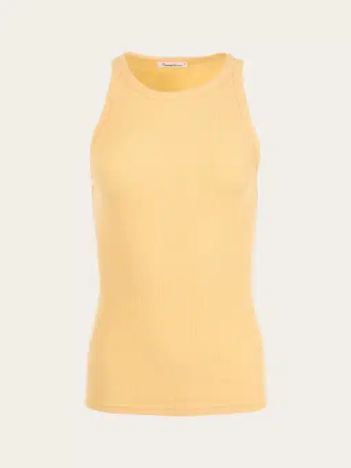 Knowledge Cotton Apparel Racer Rib Top Impala