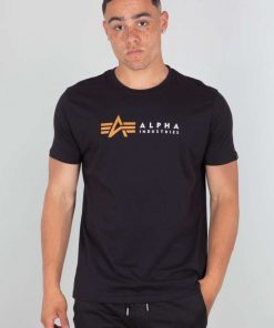 Alpha Industries Alpha Label Tee Navy