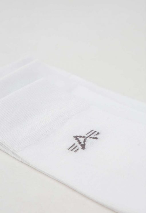 Alpha Industries Basic Socks 3 Pack White