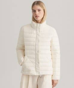 Gant Woman Light Down Jacket Cream