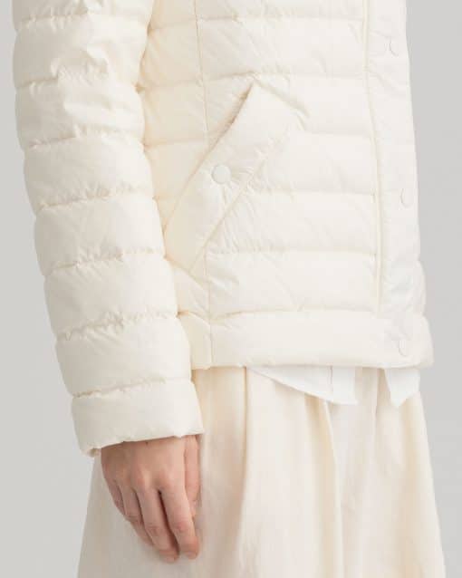 Gant Woman Light Down Jacket Cream