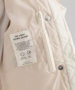 Gant Woman Light Down Jacket Cream
