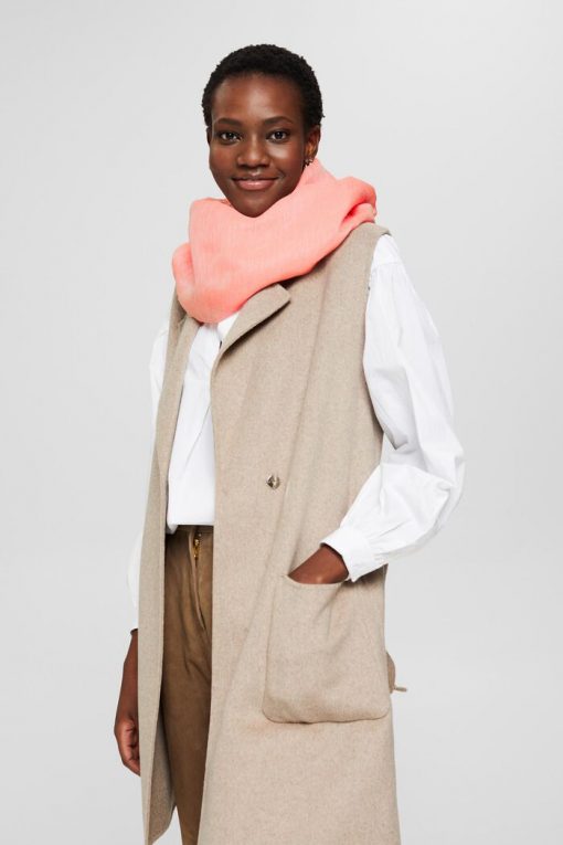 Esprit Tube Scarf Salmon
