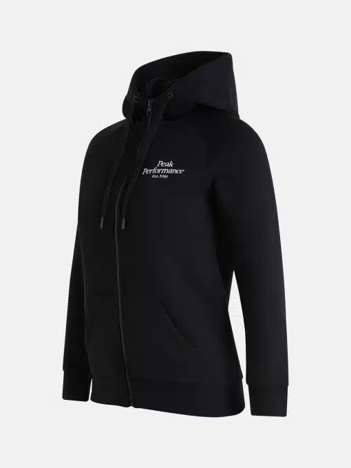 Peak Performance Original Zip Hoodie Women Black