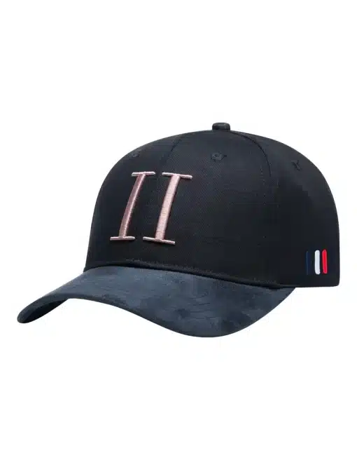 Les Deux Baseball Cap Suede II Dark Navy/Elderberry