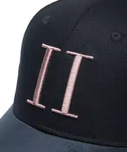 Les Deux Baseball Cap Suede II Dark Navy/Elderberry