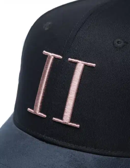 Les Deux Baseball Cap Suede II Dark Navy/Elderberry