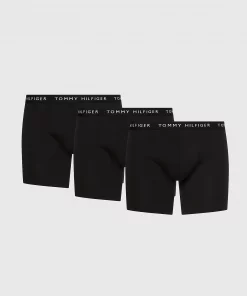 Tommy Hilfiger 3-Pack Essential Boxer Briefs Black