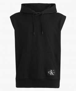 Calvin Klein Monogram Badge Sleeves Black