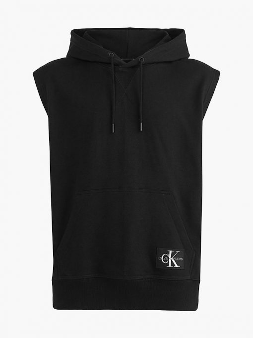 Calvin Klein Monogram Badge Sleeves Black