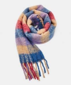 Esprit Check Scarf Sand