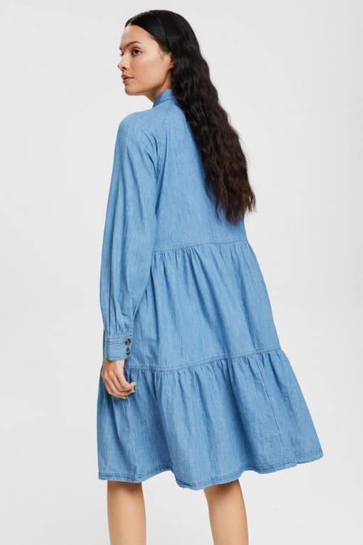 Esprit Denim Dress Blue Medium Wash