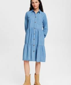 Esprit Denim Dress Blue Medium Wash
