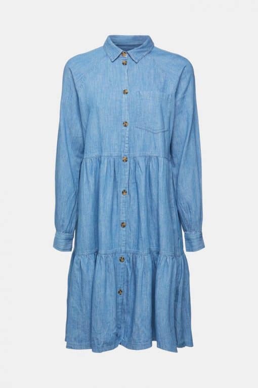 Esprit Denim Dress Blue Medium Wash