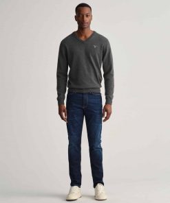 Gant Maxen Active Recover Jeans Dark Blue Worn In