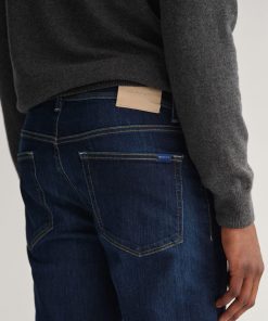 Gant Maxen Active Recover Jeans Dark Blue Worn In