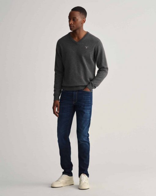 Gant Maxen Active Recover Jeans Dark Blue Worn In