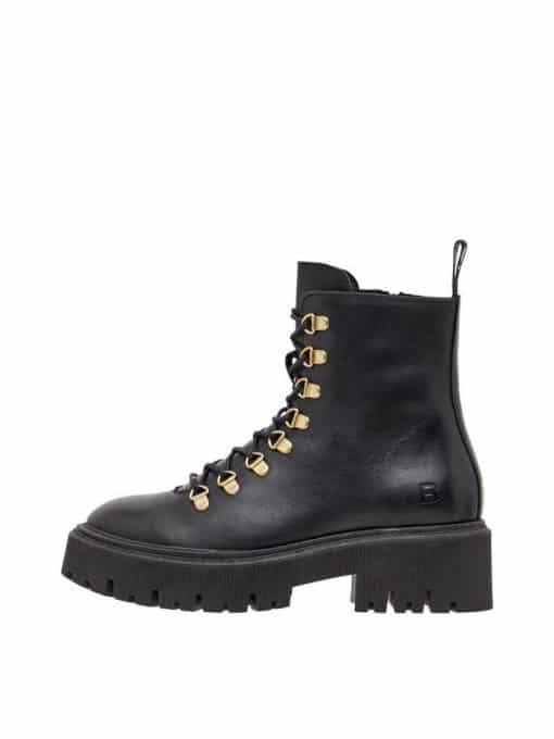 Bianco Biagarbi Hiking Boots Crust Black