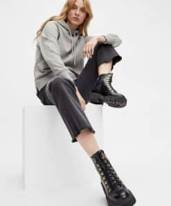 Bianco Biagarbi Hiking Boots Crust Black
