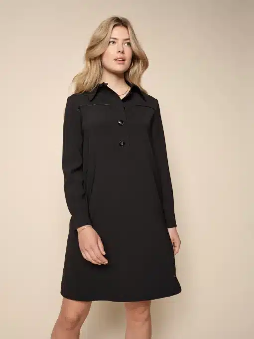 Mos Mosh Caily Leia Dress Black
