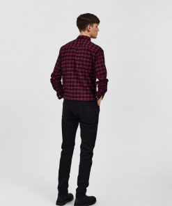 Selected Homme 175 Slim Leon Jeans Black