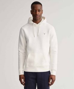Gant Original Sweat Hood Eggshell